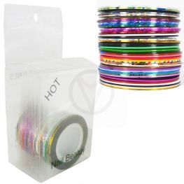 Striping tape pakket, liefst 34 kleuren!